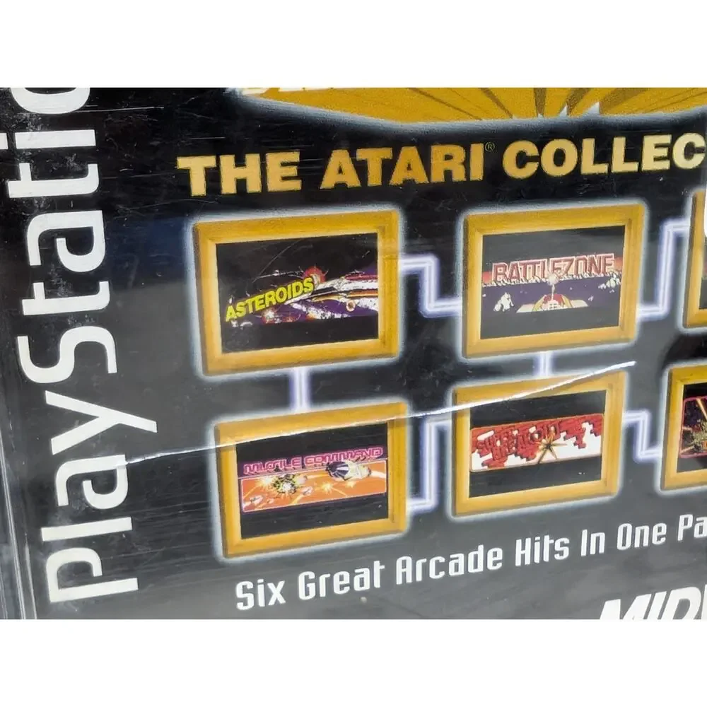 Arcade's Greatest Hits: The Atari Collection 1 PS1 Sony PlayStation 1 CIB
